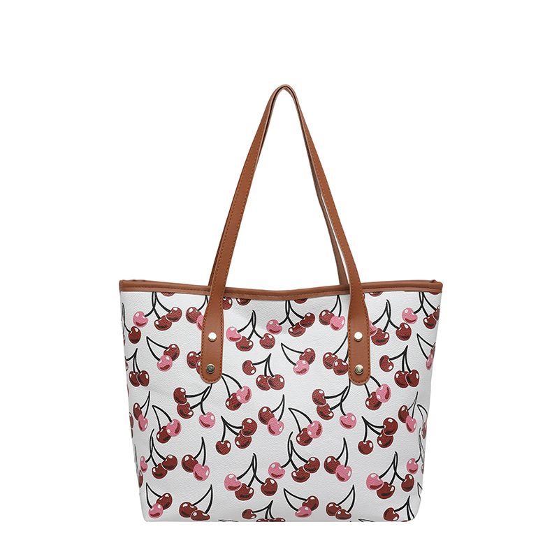 Printed Large Capacity Tote Bag view 5