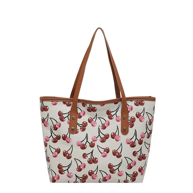Printed Large Capacity Tote Bag view 8