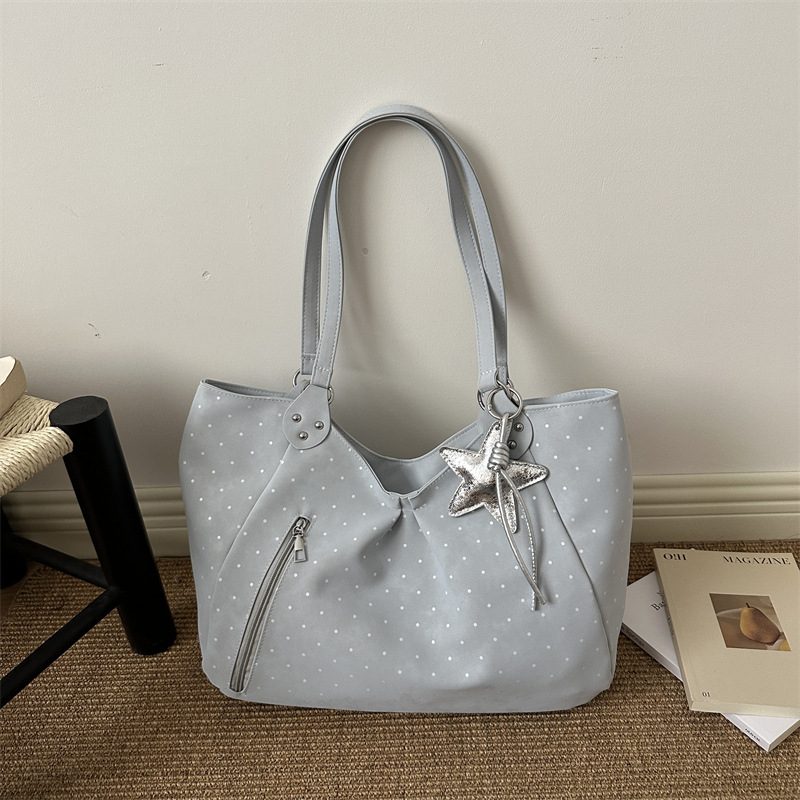 Tas Tote Bahu Kapasitas Besar Santai view 2