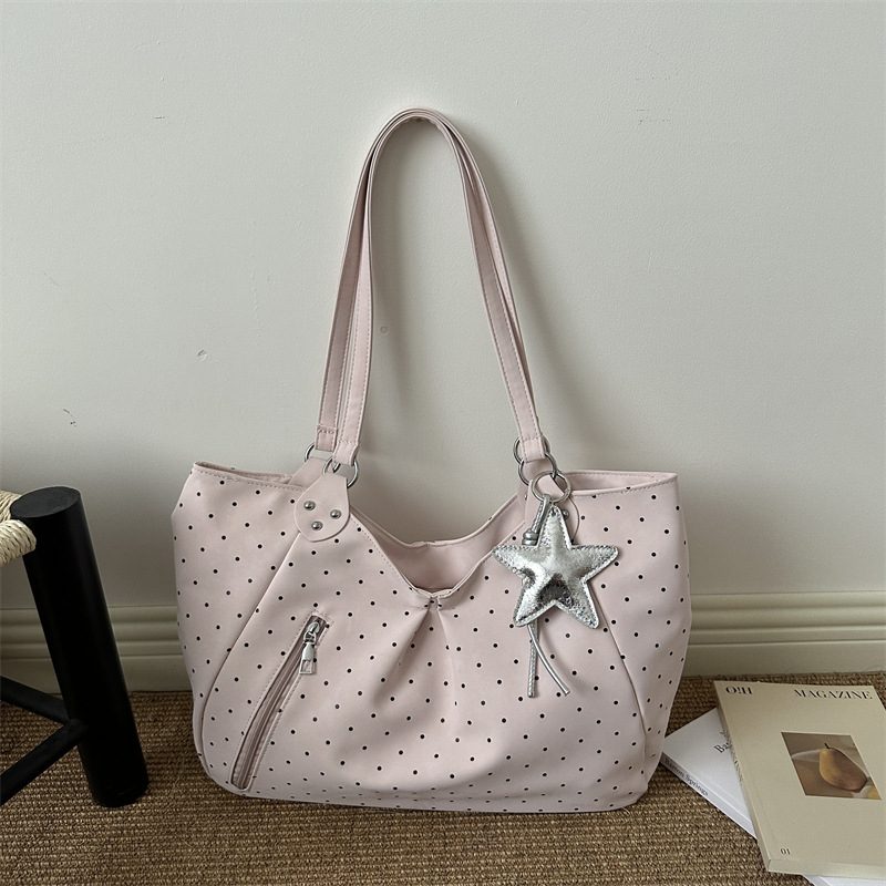 Tas Tote Bahu Kapasitas Besar Santai view 3