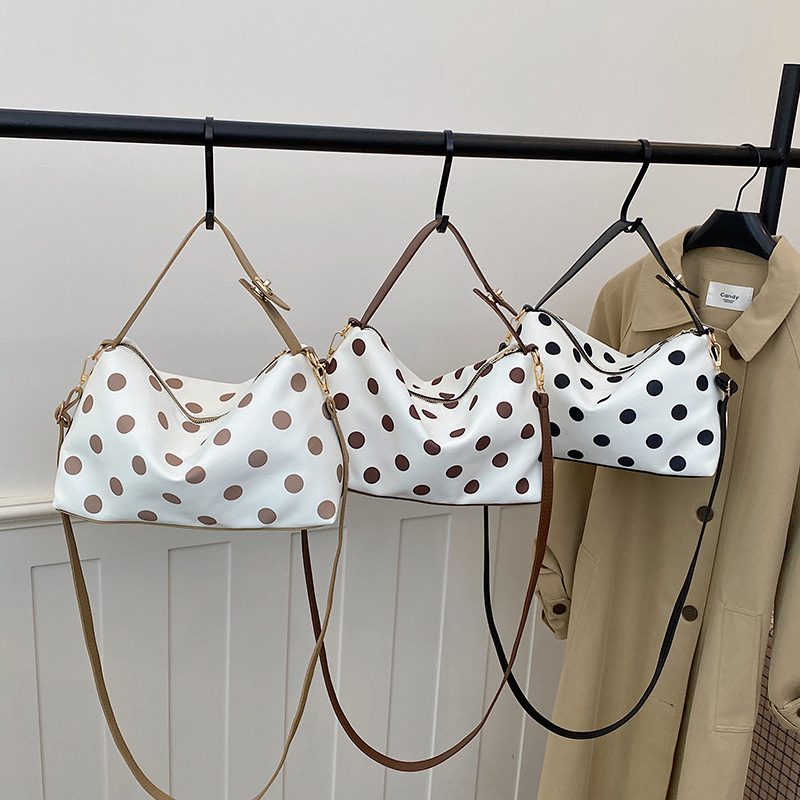 Polka Dot Design Tote Bag