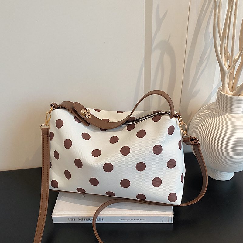 Tas Tote Desain Polka Dot view 2