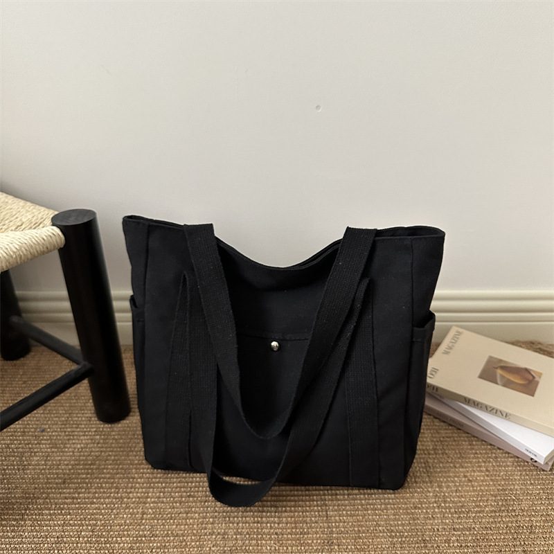 Canvas Large Capacity Tote Bag view 3