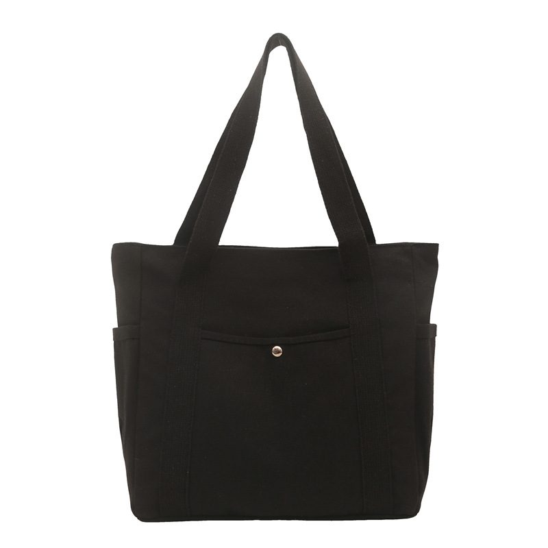 Canvas Large Capacity Tote Bag view 6