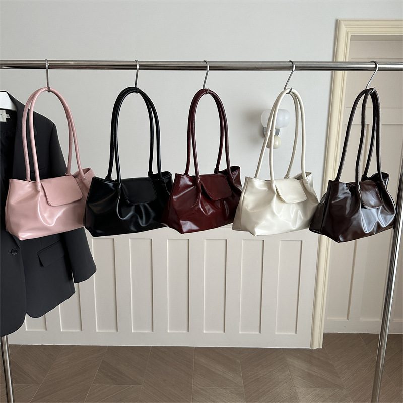 Premium Textured Large Capacity Retro Tote Bag