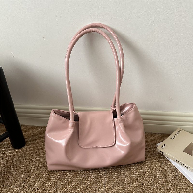 Premium Textured Large Capacity Retro Tote Bag view 2
