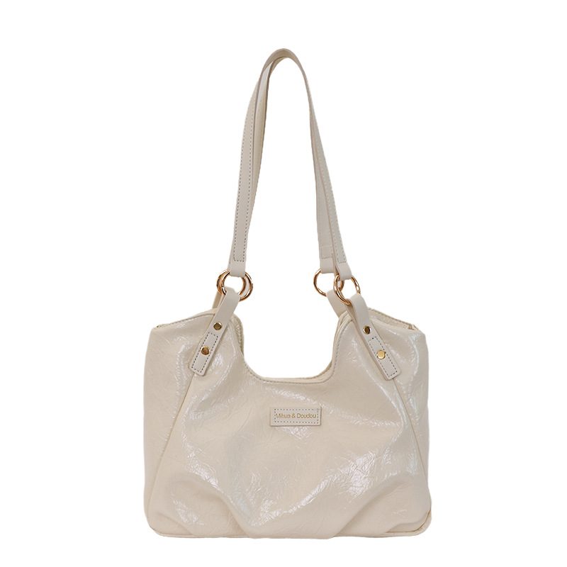 Retro Minimalist Large Capacity Shoulder Tote Bag view 6
