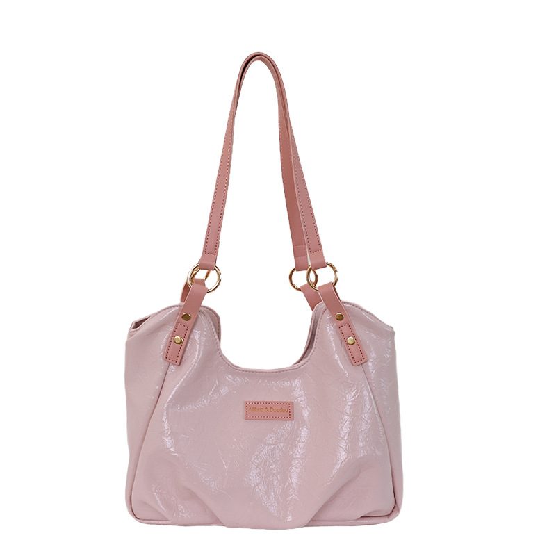 Retro Minimalist Large Capacity Shoulder Tote Bag view 7