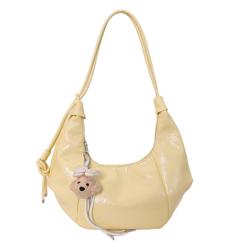 Retro Light Luxury Large Capacity Dumpling Tote Bag view 9