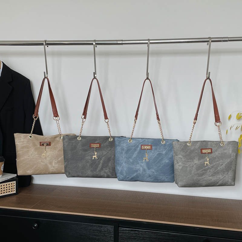 Light Minimalist Large Capacity Shoulder Tote Bag