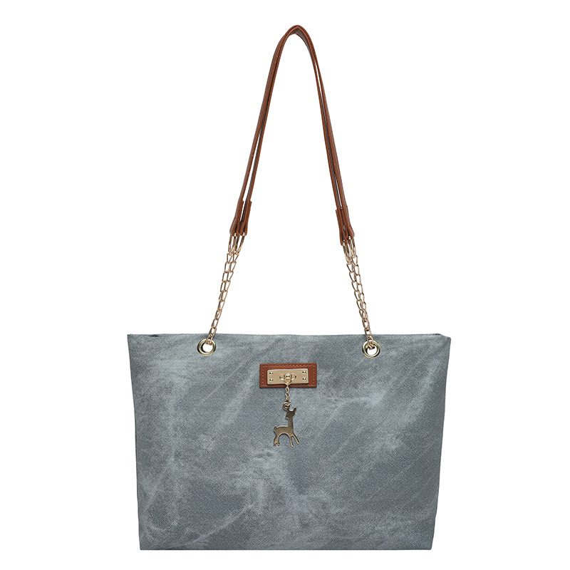 Light Minimalist Large Capacity Shoulder Tote Bag view 9