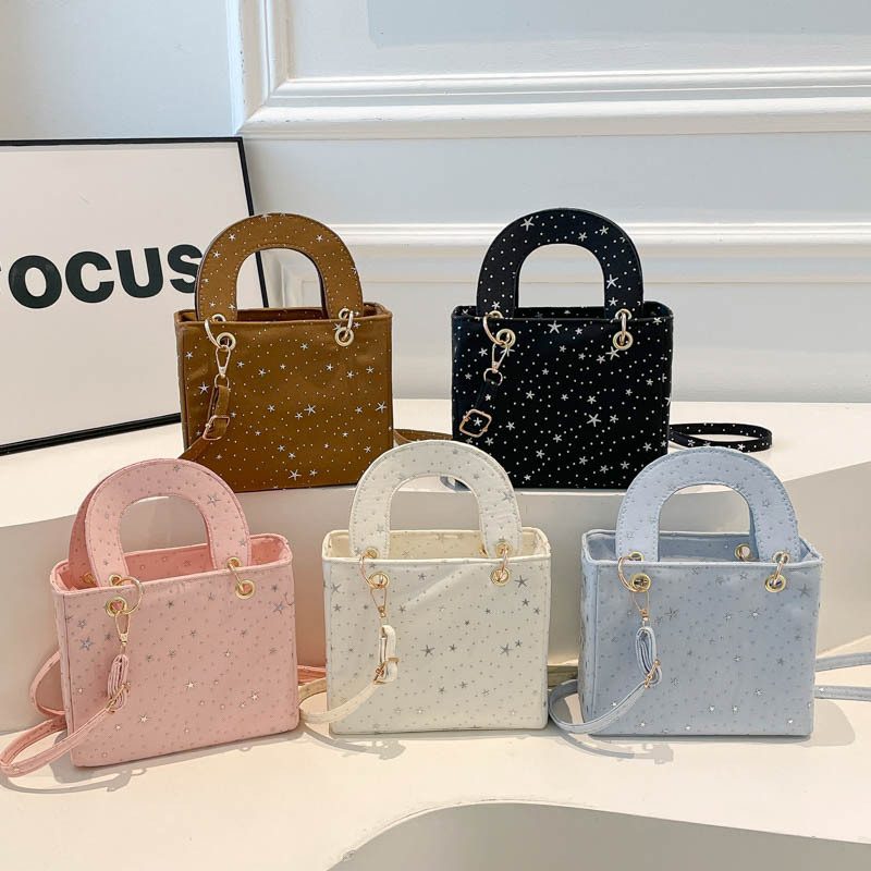 Light Luxury Large Capacity Shoulder Top-Handle Square Bag
