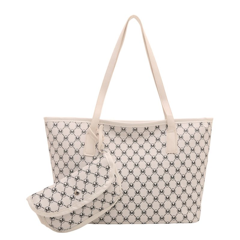 Retro Large Capacity Shoulder Underarm Tote Bag view 6