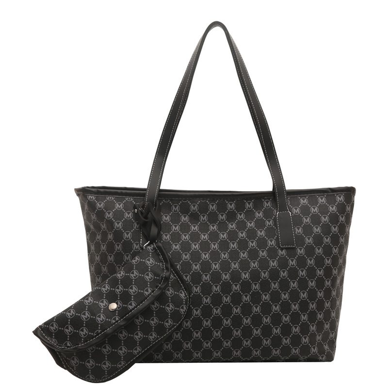 Retro Large Capacity Shoulder Underarm Tote Bag view 8