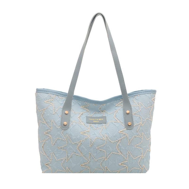 Bow Large Capacity Top-Handle Shoulder Tote Bag view 12