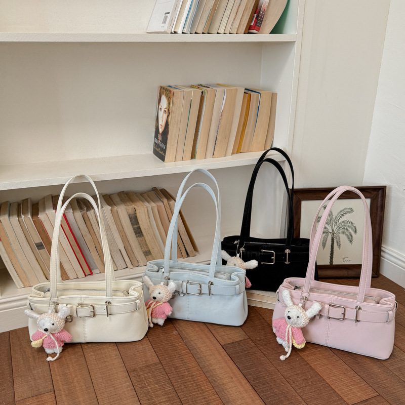 Minimalist Top-Handle Underarm Shoulder Tote Bag