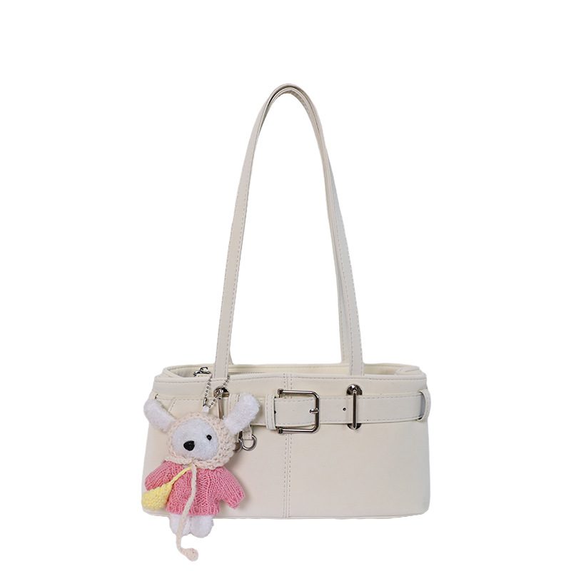 Minimalist Top-Handle Underarm Shoulder Tote Bag view 6