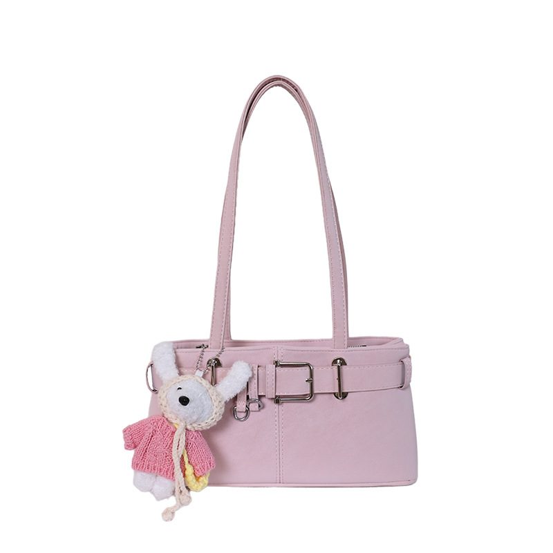 Minimalist Top-Handle Underarm Shoulder Tote Bag view 7