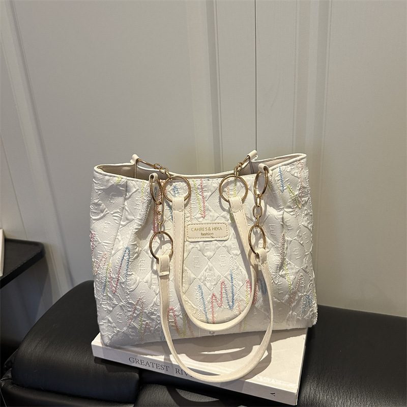 Casual Minimalist Large-Capacity Tote view 4