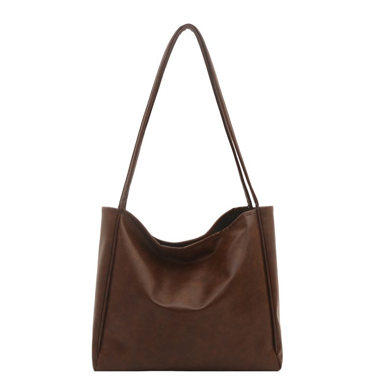 Korean Retro Large Top-Handle Tote view 8