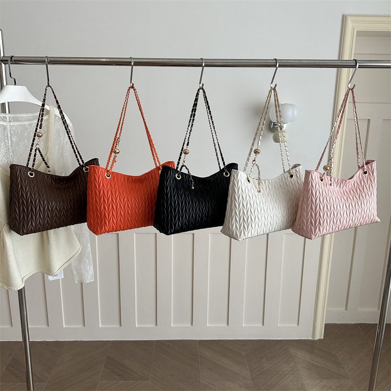 French Minimalist Large-Capacity Commuter Tote