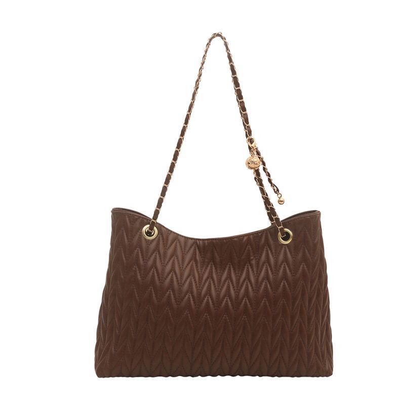 French Minimalist Large-Capacity Commuter Tote view 7