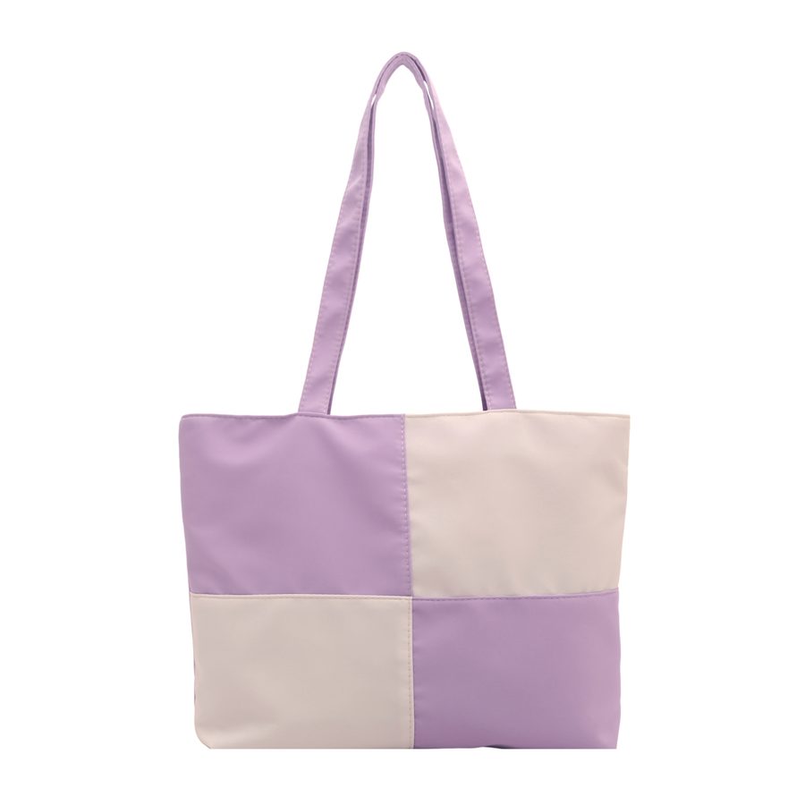 Designer-Tasche 2026 neue Tasche, Nischen-Trendmarke, kontrastfarbene Schultertasche, Schachbrettmuster, Handtasche view 12