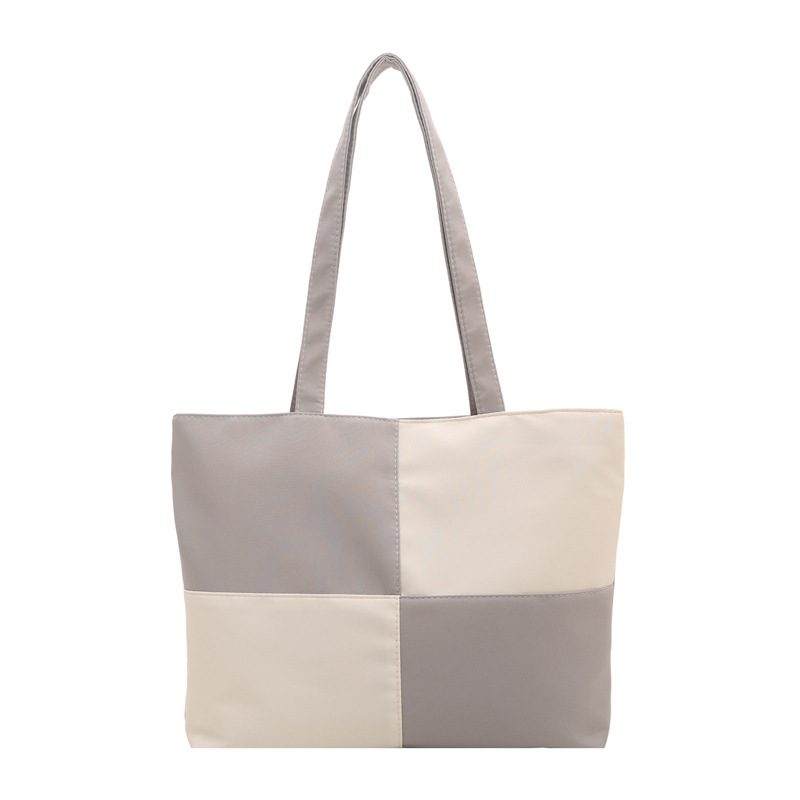 Designer-Tasche 2026 neue Tasche, Nischen-Trendmarke, kontrastfarbene Schultertasche, Schachbrettmuster, Handtasche view 5