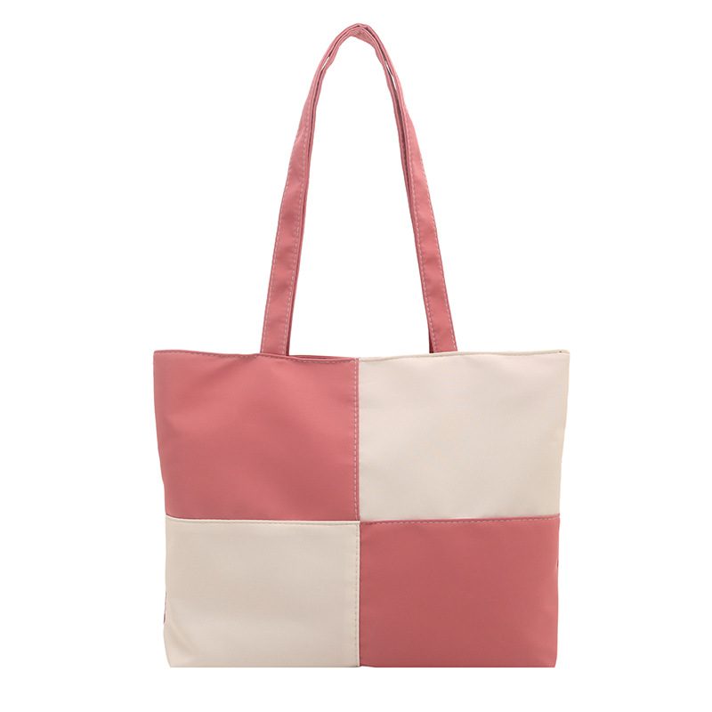 Designer-Tasche 2026 neue Tasche, Nischen-Trendmarke, kontrastfarbene Schultertasche, Schachbrettmuster, Handtasche view 8