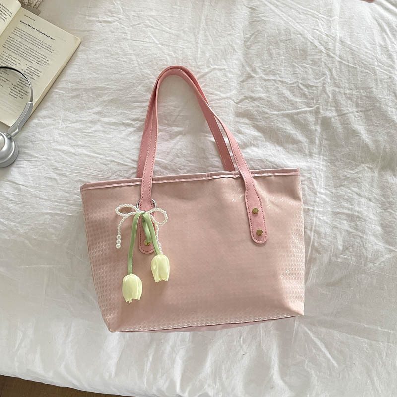 Tas Tote Komuter Kapasitas Besar Vintage view 2