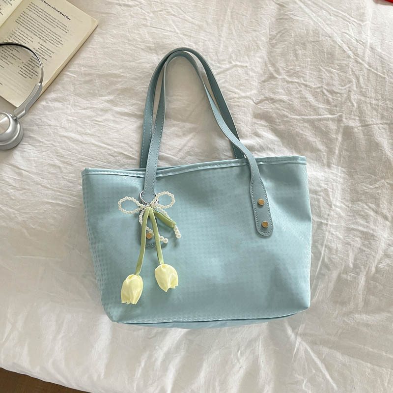 Tas Tote Komuter Kapasitas Besar Vintage view 9