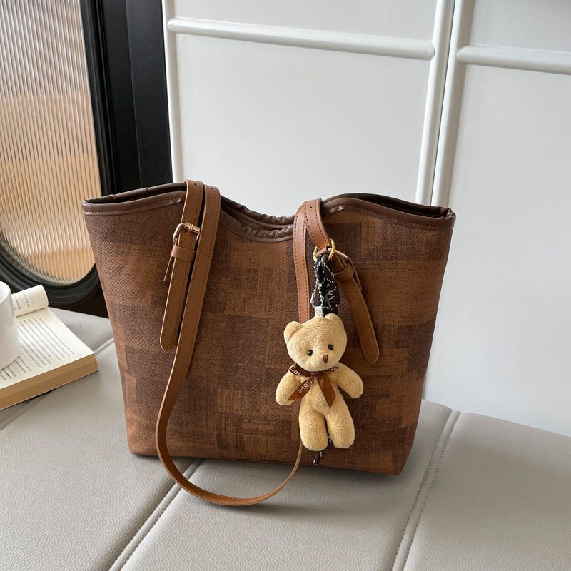 Large Capacity Commuter Shoulder Tote Bag view 7