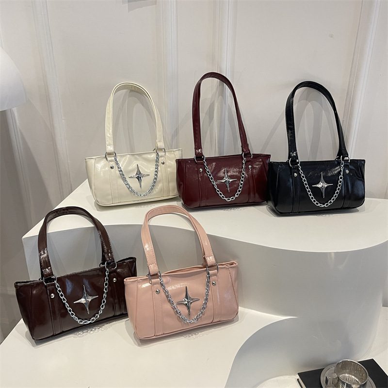Minimalist Large Capacity Baguette Shoulder Bag