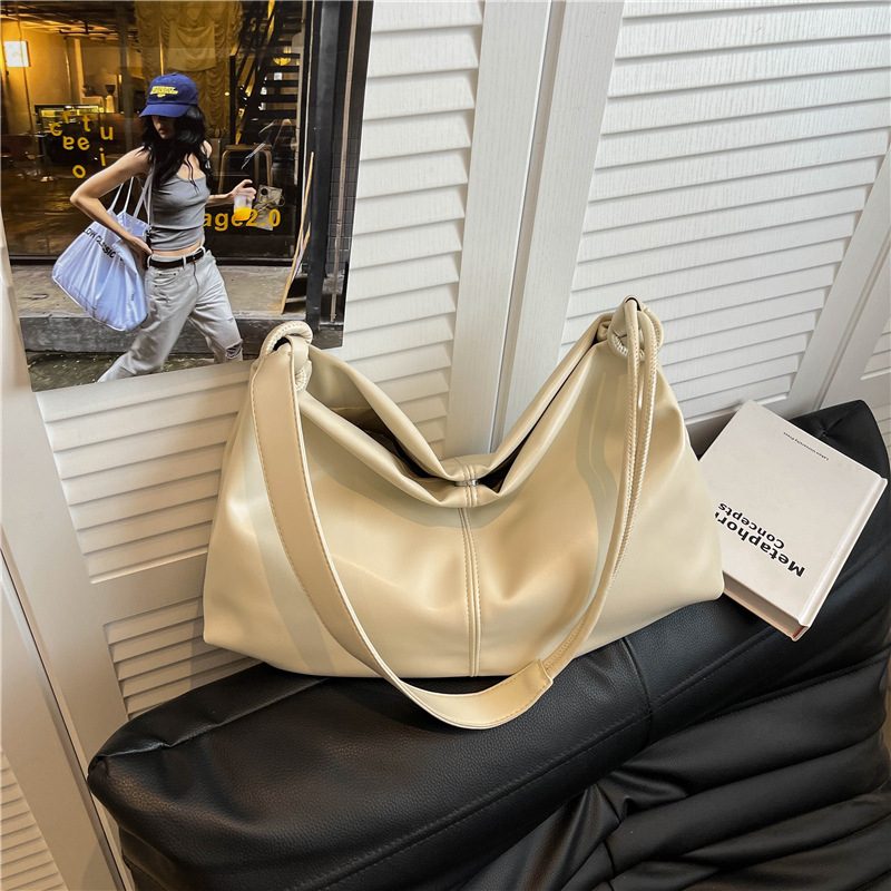 Casual Large Shoulder Tote Bag view 3