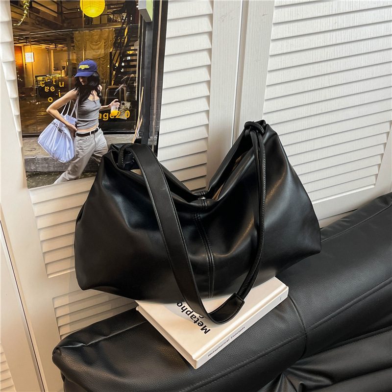 Casual Large Shoulder Tote Bag view 4