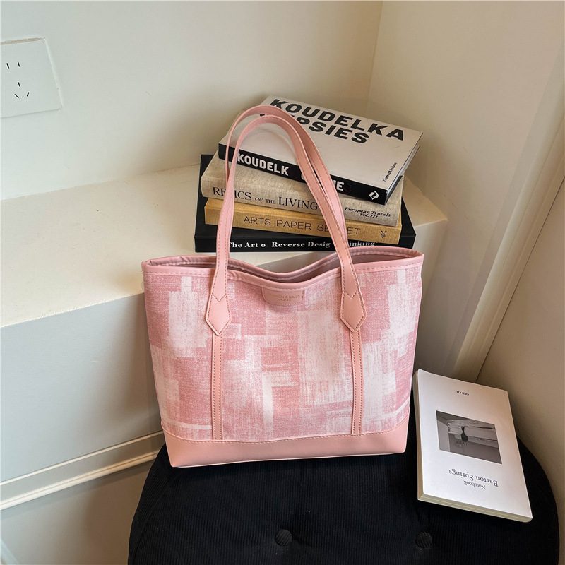 Large Casual Shoulder Tote Bag view 2