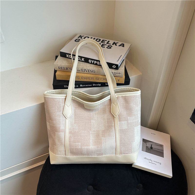 Large Casual Shoulder Tote Bag view 3