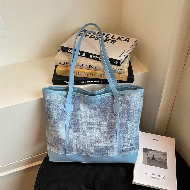 Large Casual Shoulder Tote Bag view 4