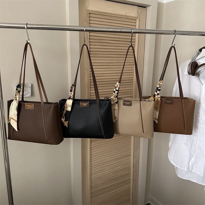 Light Luxury Top-Handle Tote Shoulder Bag