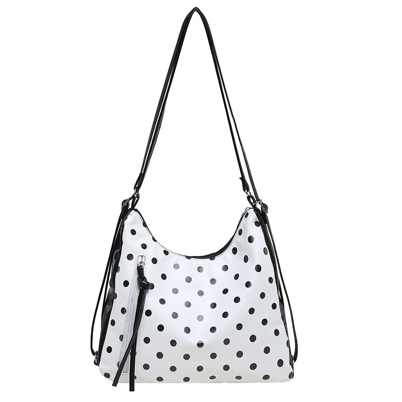 Tas Bahu Tote Polka Dot Kapasitas Besar view 5