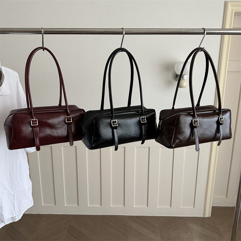 Vintage Boston Baguette Shoulder Bag