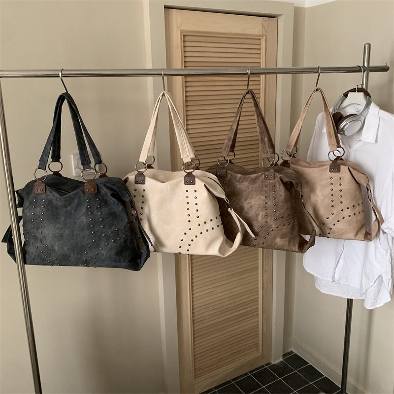 Large Capacity Top-Handle Tote Bag
