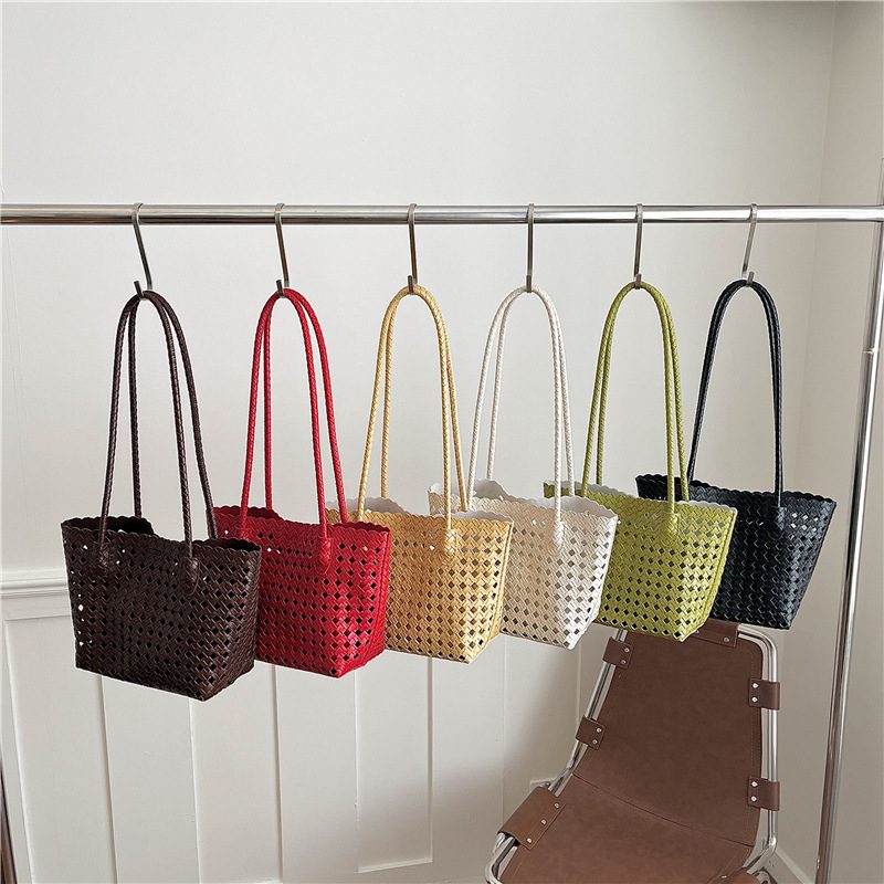 Woven Large Capacity Minimalist Tote Bag