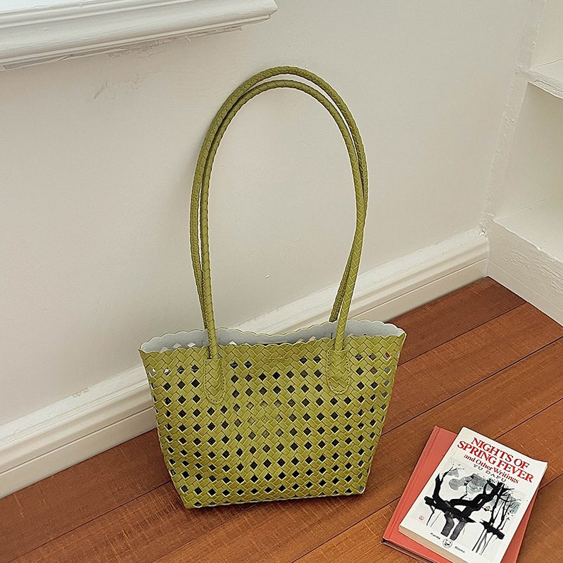 Woven Large Capacity Minimalist Tote Bag view 11