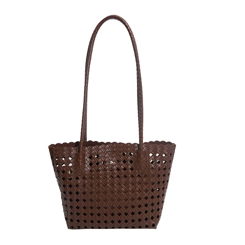 Woven Large Capacity Minimalist Tote Bag view 5