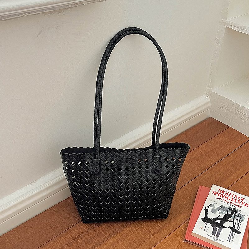Woven Large Capacity Minimalist Tote Bag view 9