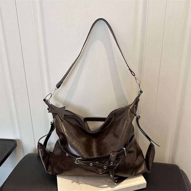 Tas Tote Bahu Minimalis Kapasitas Besar view 4