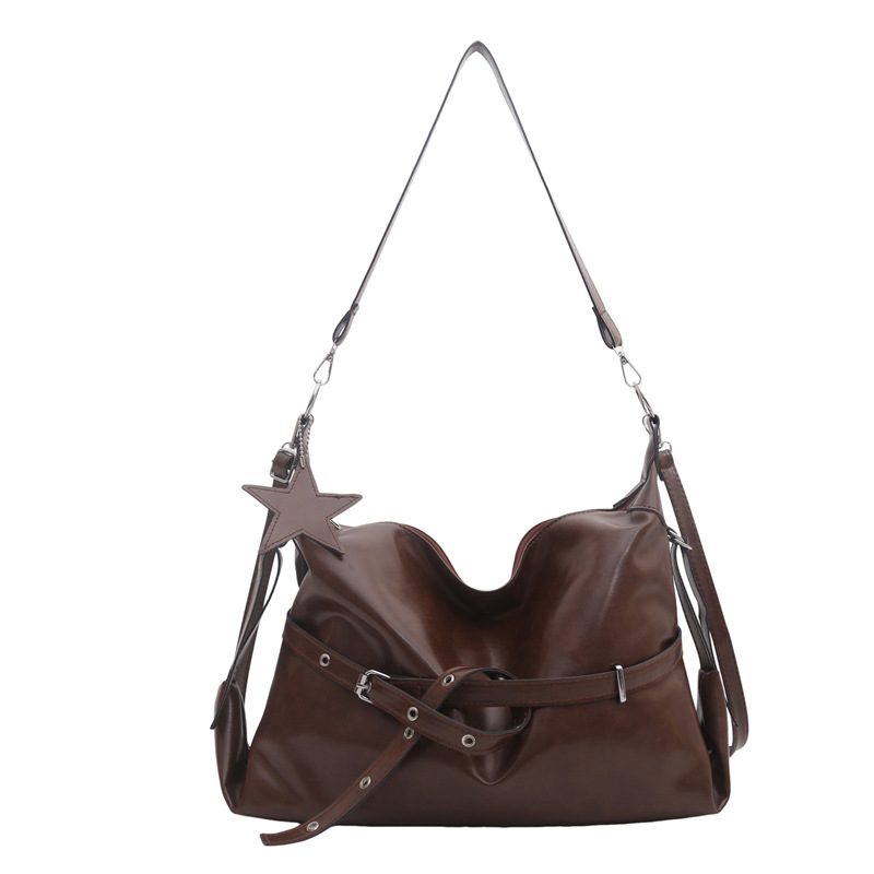Tas Tote Bahu Minimalis Kapasitas Besar view 8