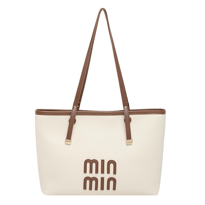 Vintage Large Capacity Minimalist Tote Bag view 11