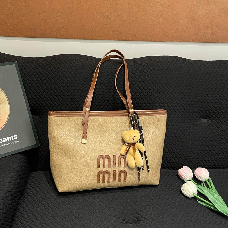 Vintage Large Capacity Minimalist Tote Bag view 2